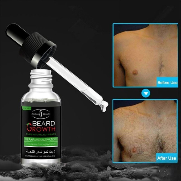 Men's Facial Hair Grow Thick Beard