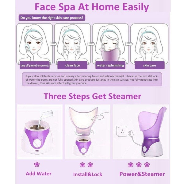 Facial Steamer Professional Spa Home