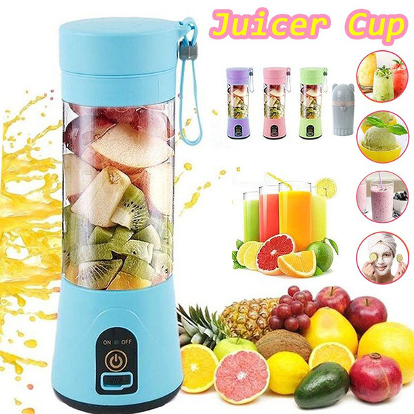 Fruit Juicer Mixer, Mini Portable Rechargeable